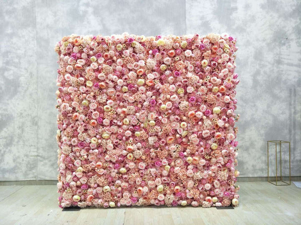 Blush Pink Flower Wall Orange County